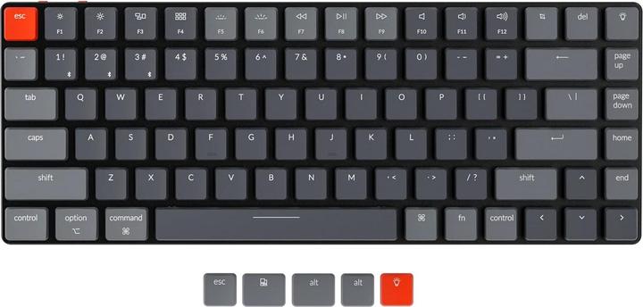Immagine prodotto Keychron K3 (CH, Cablato, Senza fili)