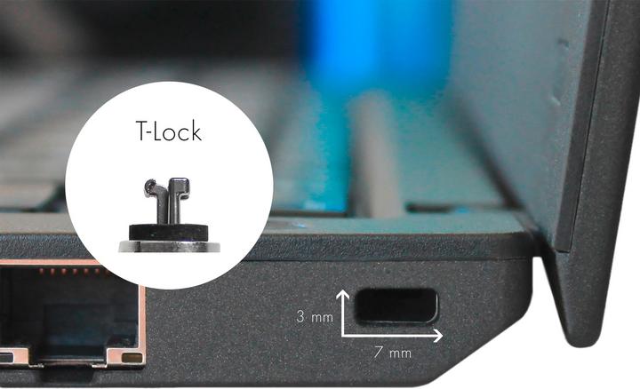Actual product image Dicota Security T-Lock Ultra Slim V2 - security cable lock