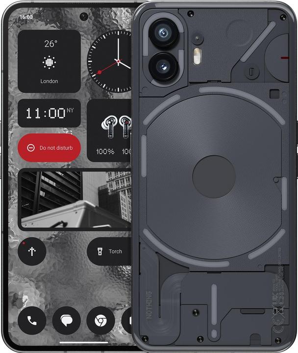 Nothing Phone (2) (512 GB, Grey, 6.70", Dual SIM, 50 Mpx, 5G)