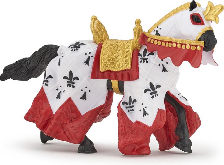 Actual product image Papo King Arthur's horse red