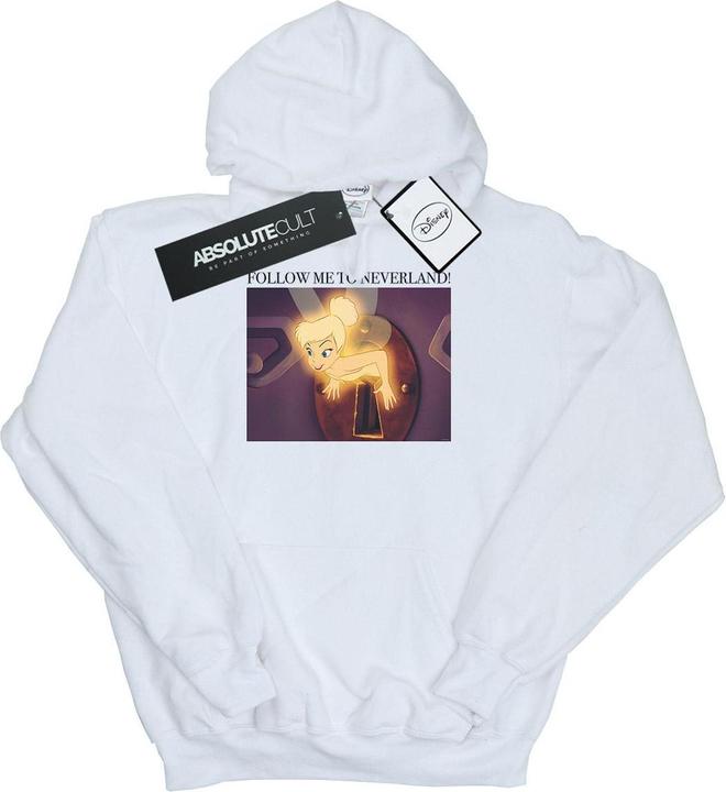 Actual product image Disney Mens Tinker Bell Follow Me Hoodie (XL)