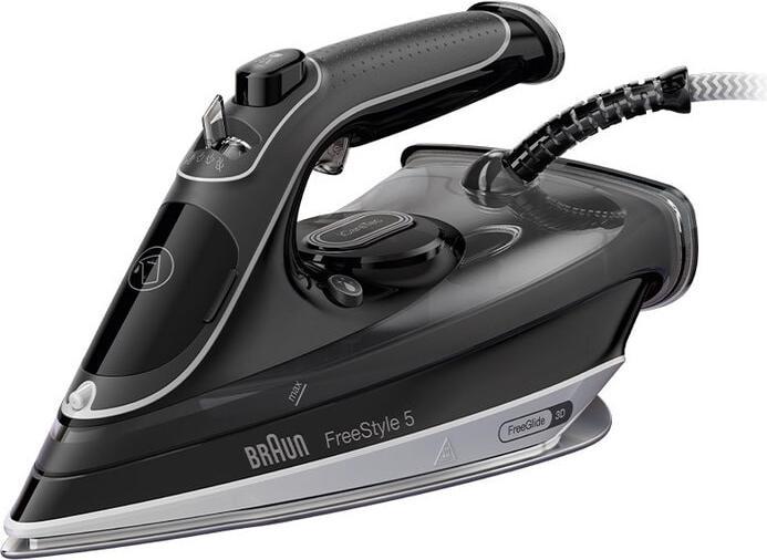 Braun Household TexStyle 5 Dampfbuegeleisen SI 5188 BK Schwarz Single (2800 W, 220 g/min)