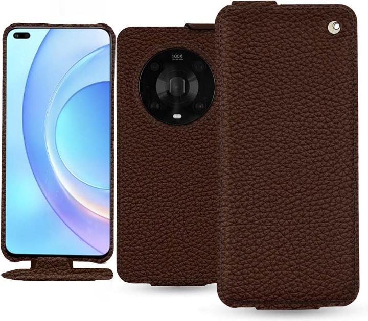 Actual product image Noreve Vertical leather shell (Honor Magic 4 Pro)