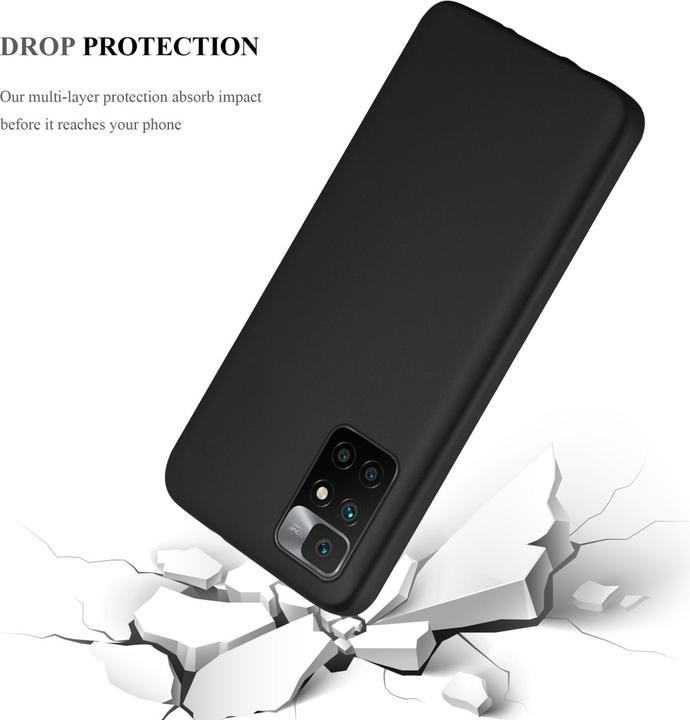 Produktbild Cadorabo TPU Matt Metallic Hülle (Xiaomi Redmi 10, Xiaomi Redmi Note 11)