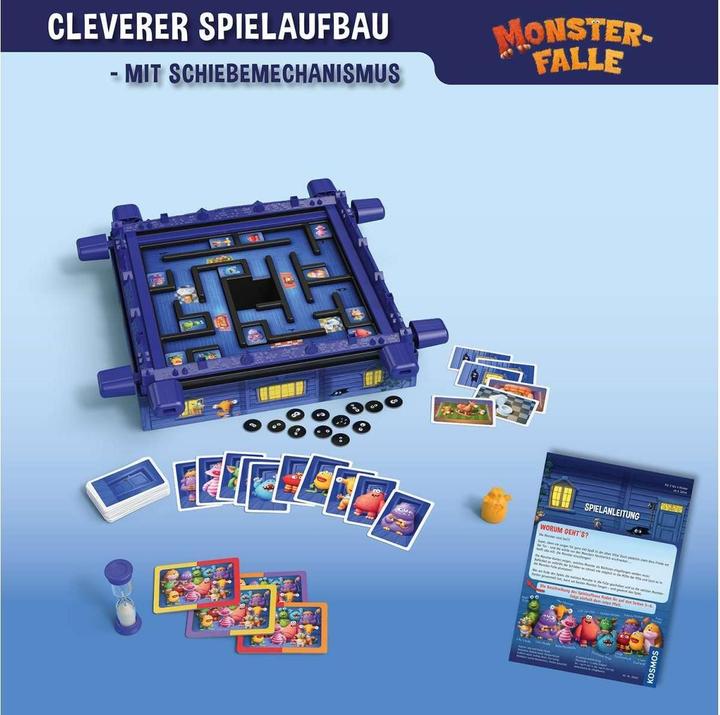 Image du produit Kosmos Piège à monstres : Pousser... et hop! (Allemand)
