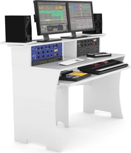 Image du produit Glorious Workbench, table de travail pour studio, bois, noir