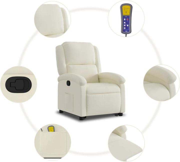 Produktbild VidaXL Massagesessel mit Aufstehhilfe Samt