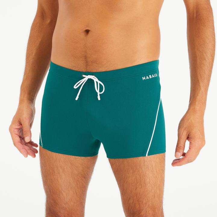 Nabaiji Badehose Boxer Herren - 100 Plus grün (XL)