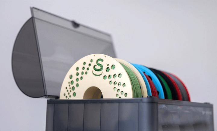 Produktbild Filament High Speed PLA Refill Black 1kg 1.75mm (PLA, 1.75 mm, 1000 g, Schwarz)