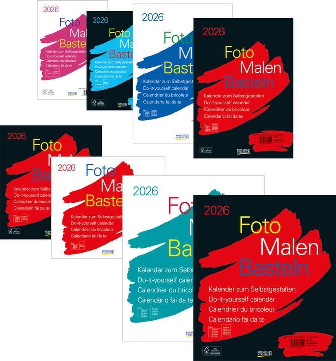 Produktbild Bastelkalender Foto Malen Basteln