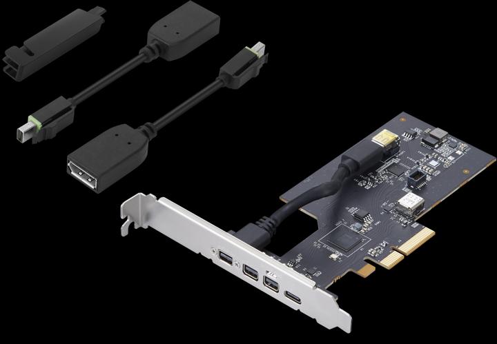 Actual product image Lenovo ThinkStation Thunderbolt 4 PCIe Expansion Card with HP Bracket (PCIe)