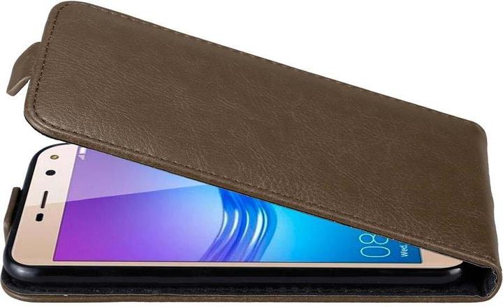 Actual product image Cadorabo Flip like Invisible Cover (Huawei Y5 (2017), Huawei Y6)