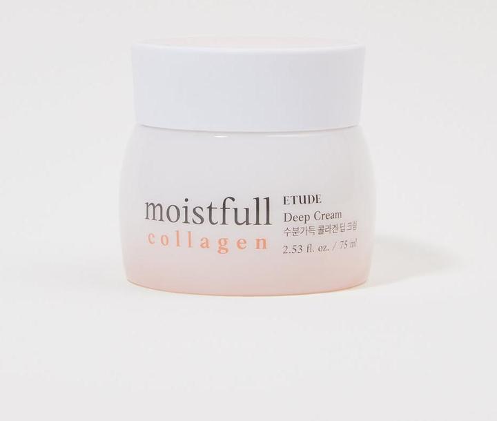 Actual product image Etude House Moistfull Collagen Deep Cream (75 ml, 24h cream)