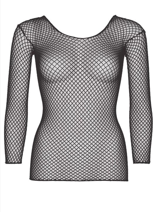 Actual product image Leg Avenue Long Sleeves Fishnet Top (One size)