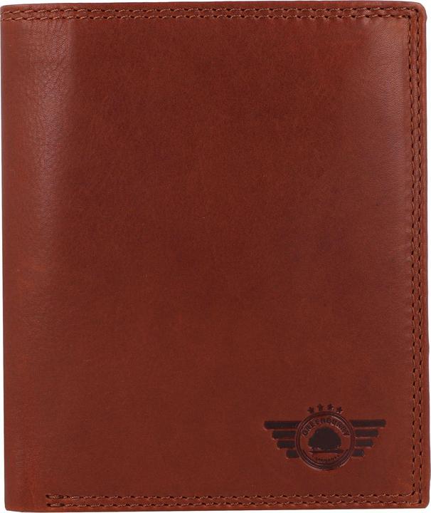 Greenburry Vintage Geldbörse RFID Schutz Leder 10.5 cm