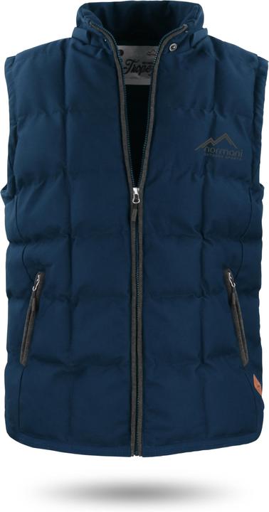 Actual product image Normani Mens Winter Quilted Vest Tropez - 1555 (9XL)