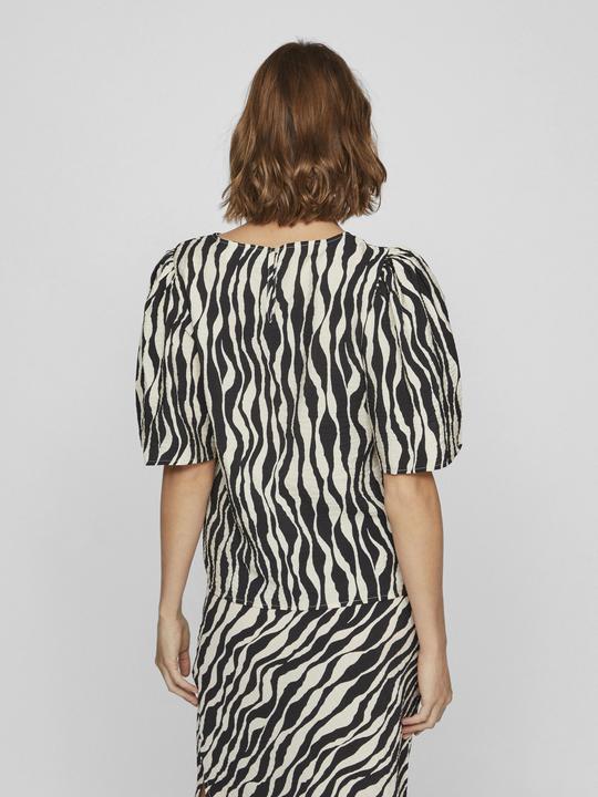 Actual product image Vila Patterned top with short sleeves (40)