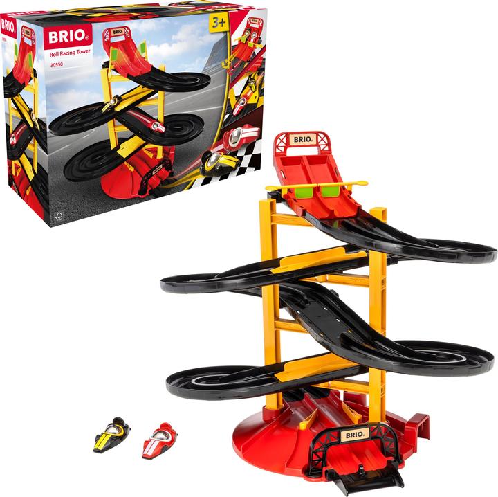Actual product image Brio Race Track Tower with Two Racing Cars 63055000