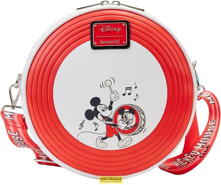 Actual product image Loungefly Disney by sac à bandoulière 100th Mickey Mouseketeers