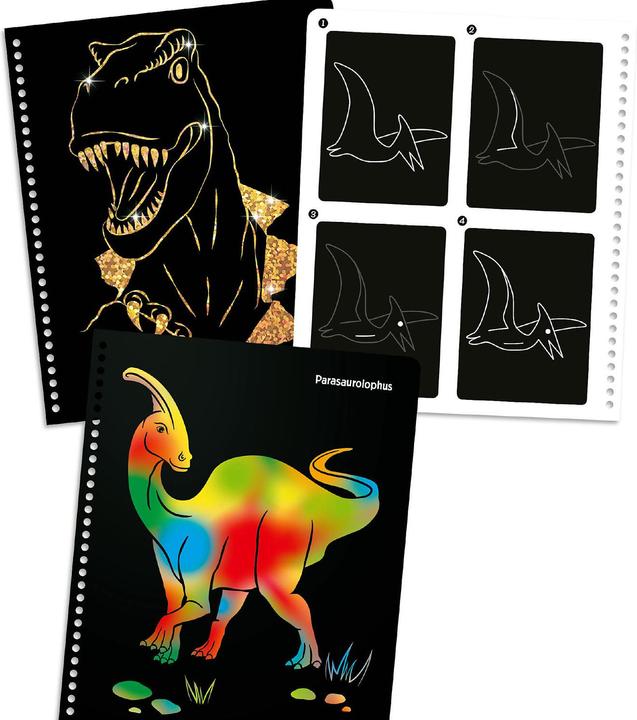 Produktbild Depesche Dino World- Magic Scratch Malbuch