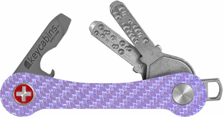 Keycabins Schlüsselorganisator KCCS1.5 Carbon S1 violet