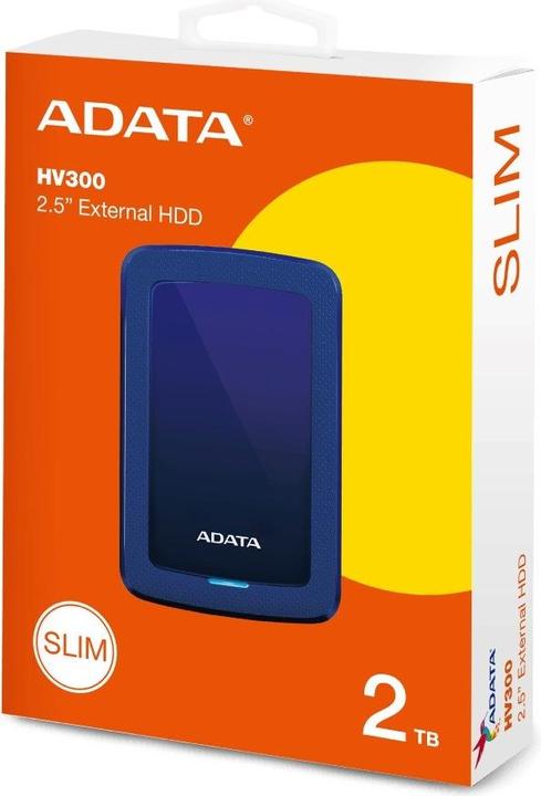 Actual product image Adata HV300 hard disk (2 TB)