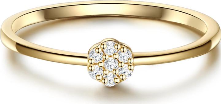 Immagine prodotto Glanzstücke München Donna Argento Cubico Zirconia Oro Giallo - 23676 (56, 925 Argento)