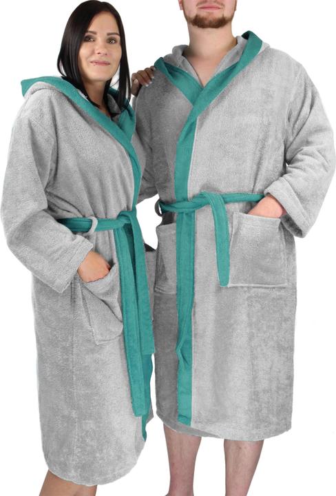 Actual product image Normani Bathrobe Two-Tone (M)