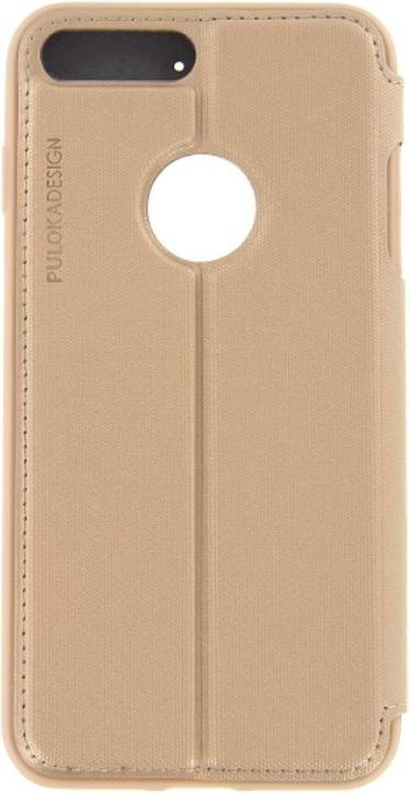 Actual product image Puloka Flip Case for iPhone 7 Plus gold (Apple iPhone 7 Plus)