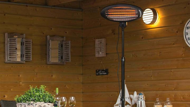Produktbild Sunred Heater SMQ2000A, Elekra Quartz Standing Infrared, 2000 W, Juodas (2000 W)
