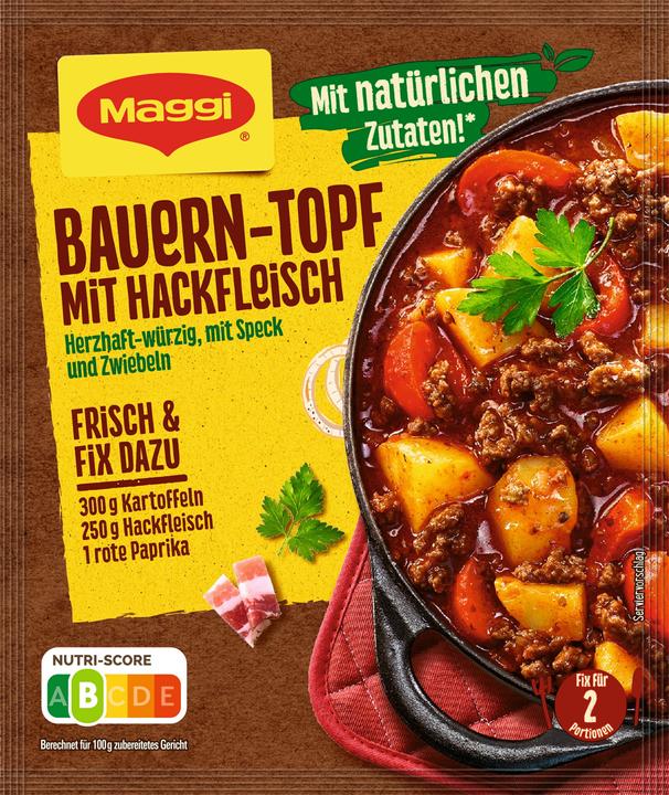 Maggi FIX Bauerntopf mit Hackfleisch (39 g)