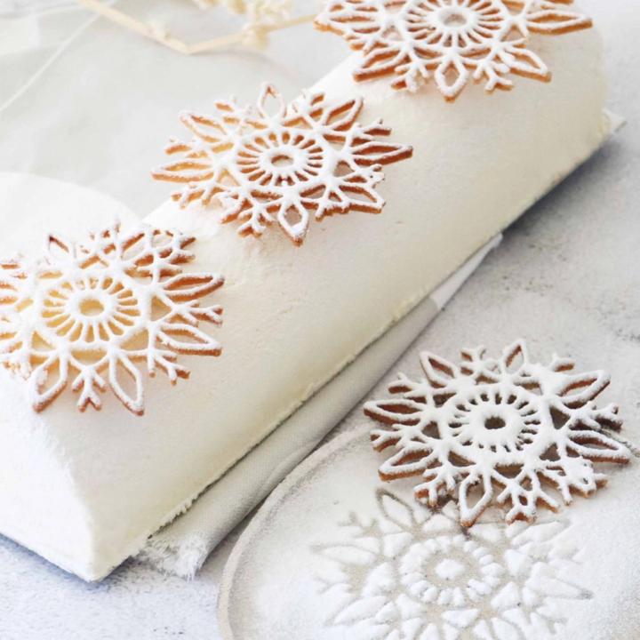 Actual product image ScrapCooking Baking tin for cake topper Christmas snowflakes