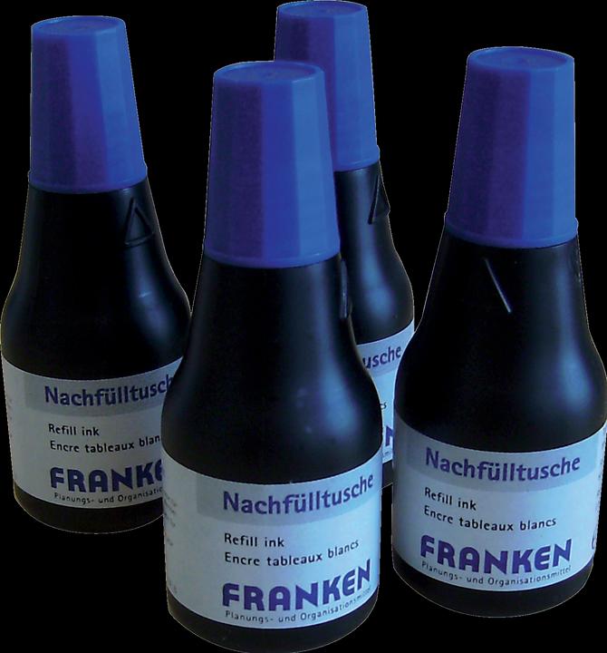 Franken Inchiostro di ricarica per pennarelli e pennarelli jumbo (Inchiostro di ricarica del marcatore, Blu)