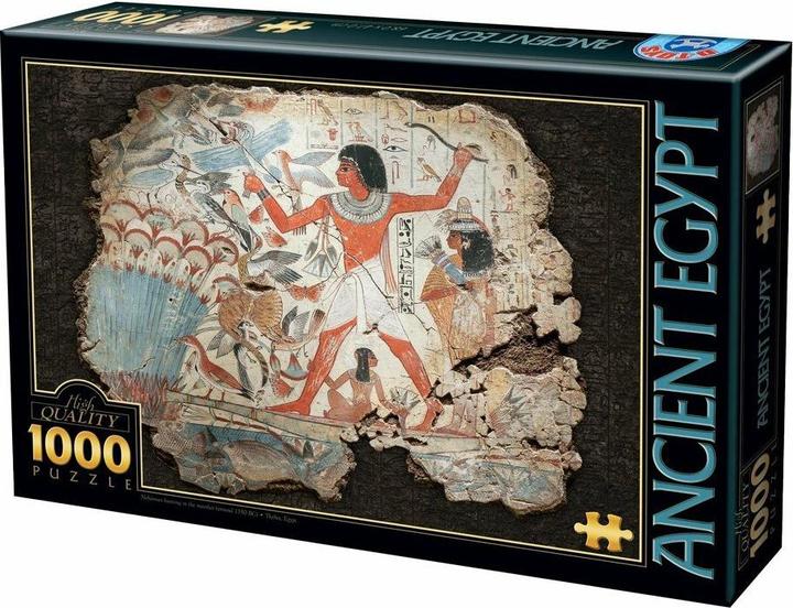 Actual product image D-Toys Puzzle Nebamun Hunting in the swamps 1000 pieces (1000 pieces)