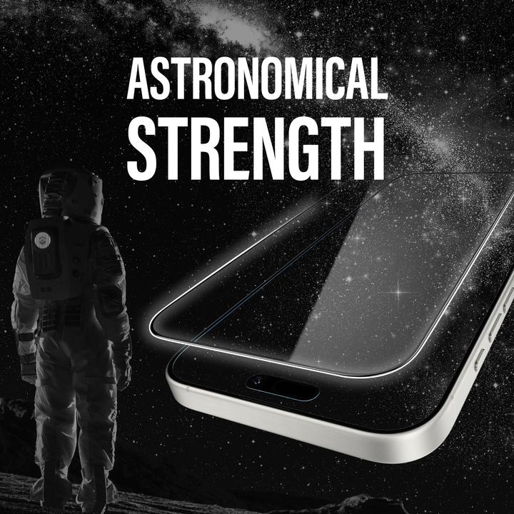 Actual product image PanzerGlass Ceramic Protection Ultra-Wide Fit (1 Piece, Apple iPhone 15, Apple iPhone 16)