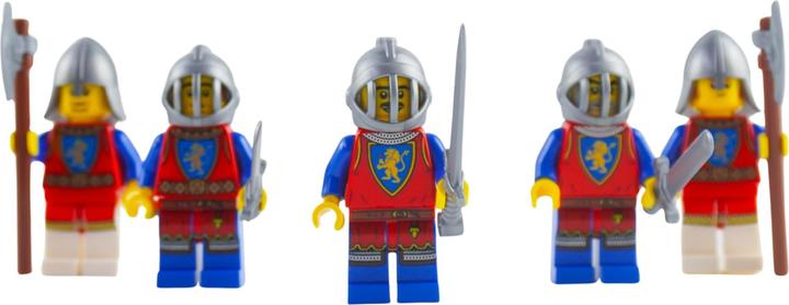 Actual product image LEGO Ritter Minifiguren Set 5 Falkenritter vs. 5 Loewenritter - NEU! Figuren 10x