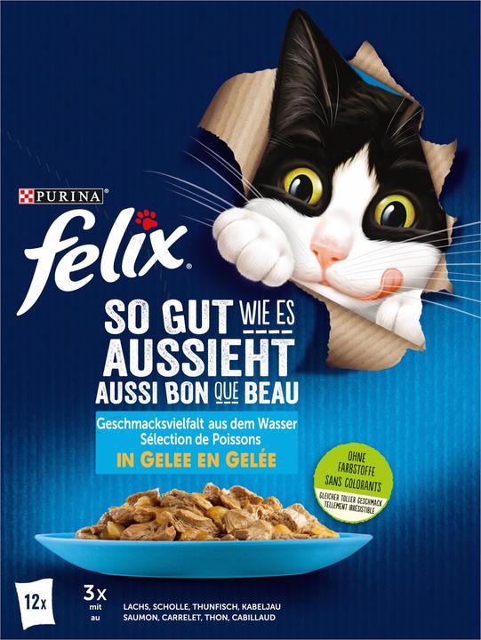 Actual product image Felix Agail fish (Adult, 11 pcs., 1020 g)