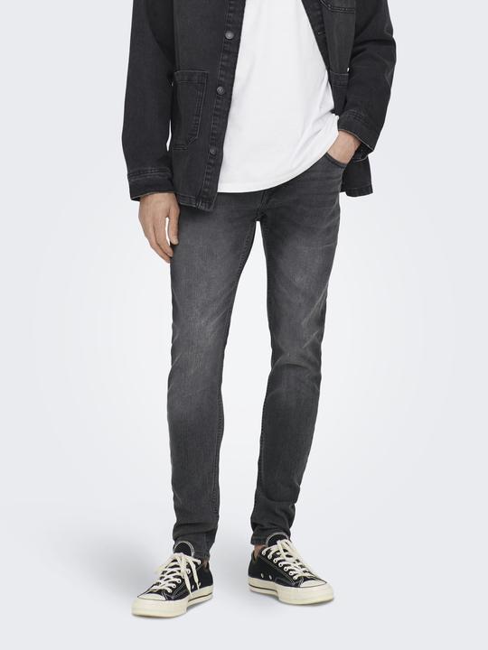 Actual product image Only & Sons ONSLOOM GREY VD Regular fit jeans (34)