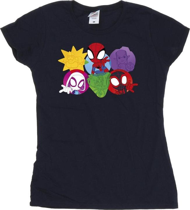 Spidey And His Amazing Friends Faces TShirt (XL)