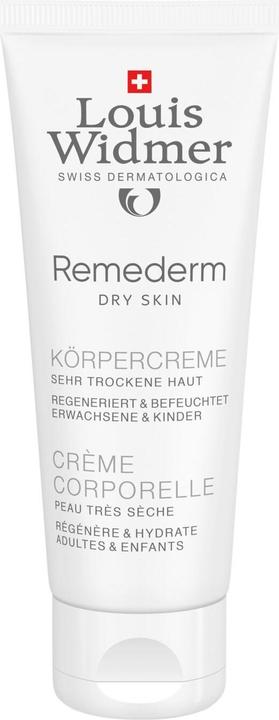 Actual product image Louis Widmer Remederm cream body cream tube unscented (Body cream, 75 ml)