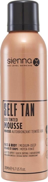 Sienna Sleep Q10 Tinted Mousse (Selbstbräunungsschaum, 200 ml)