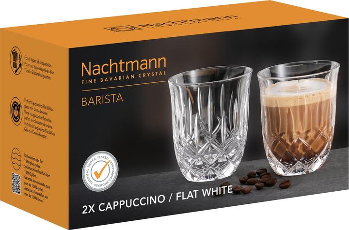 Immagine prodotto Nachtmann Cappuccino/Bicchieri bianchi Noblesse Barista (234 ml, 2 x)