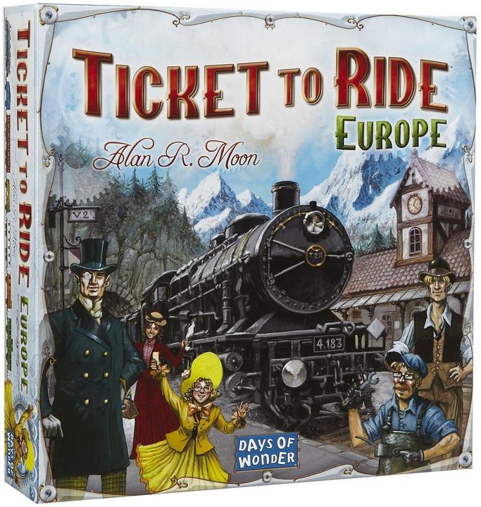 Actual product image Days of Wonder Ticket To Ride - Europe (Norwegian, Finnish, Danish, Swedish)