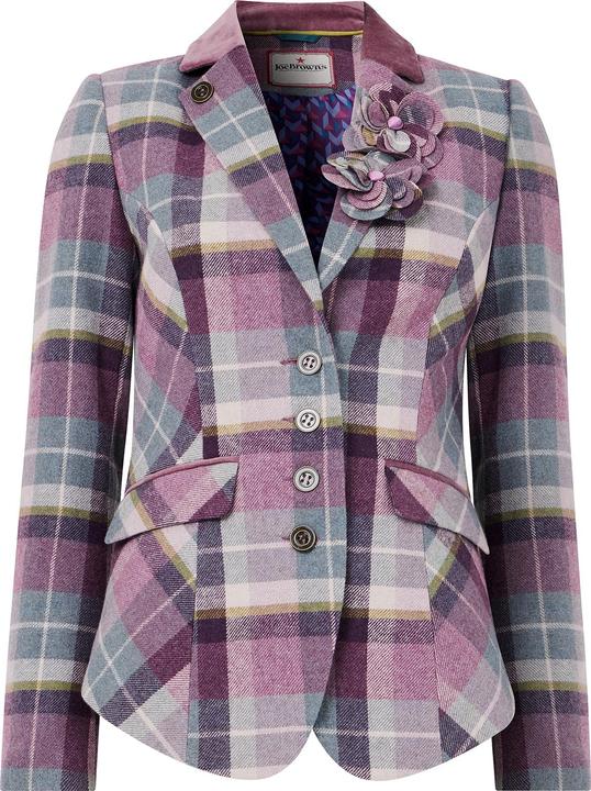 Produktbild Joe Browns Check Jacket with Corsage (42)