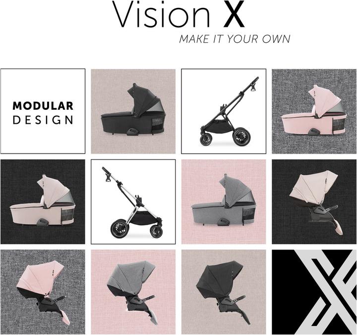 Actual product image Hauck Vision X seat unit