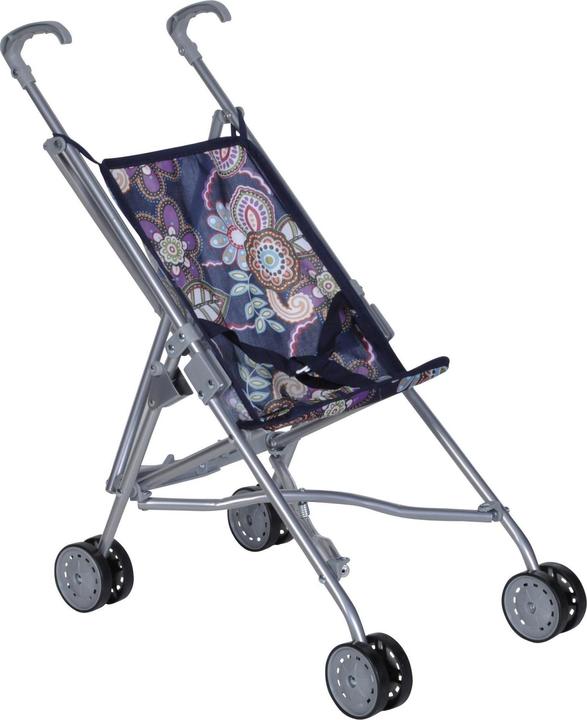 Immagine prodotto Knorrtoys Passeggino per bambole Sim - fiori blu