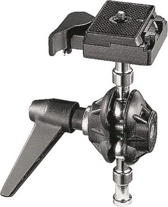 Produktbild Manfrotto 155RC, Doppelkugelkopf mit Schnellspannplatte 323 (Kugelkopf)