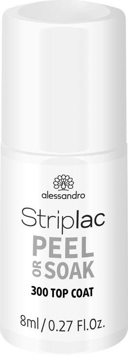 Alessandro Striplac Peel or Soak (Transparent, Top Coat)