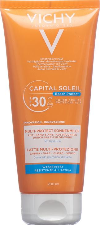 Produktbild Vichy Capital Soleil Beach Protect (Sonnenmilch, SPF 30, 200 ml, 229 g)