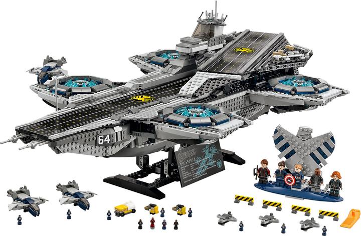 Actual product image LEGO The Shield Helicarrier (76042, LEGO Marvel, LEGO Rare Sets)